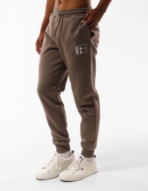 Russell Athletic Corp Inlay Logo Track pants Herren Beige | MRNCUZK-98