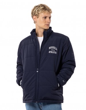 Russell Athletic Klute Jacken Herren Navy | EIGQAUD-91