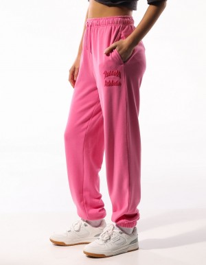 Russell Athletic Maplewood Baggy Track pants Damen Rosa | TRCMVOQ-40