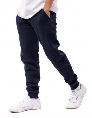 Russell Athletic Originals Small Arch Cuff Track pants Herren Navy | NJMLTCO-29