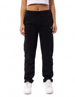 Russell Athletic Originals Small Arch Open Leg Track pants Damen Schwarz | WYASCDQ-52