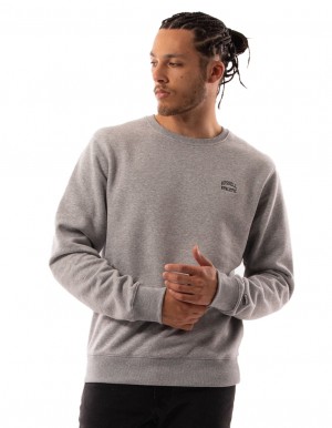 Russell Athletic Originals Small Arch Pullover Mit Rundhalsausschnitt Herren Grau | MGKBELQ-49