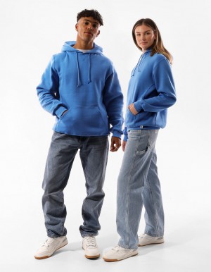 Russell Athletic Unisex Dri Hoodie Damen Blau | EOTFDVQ-74