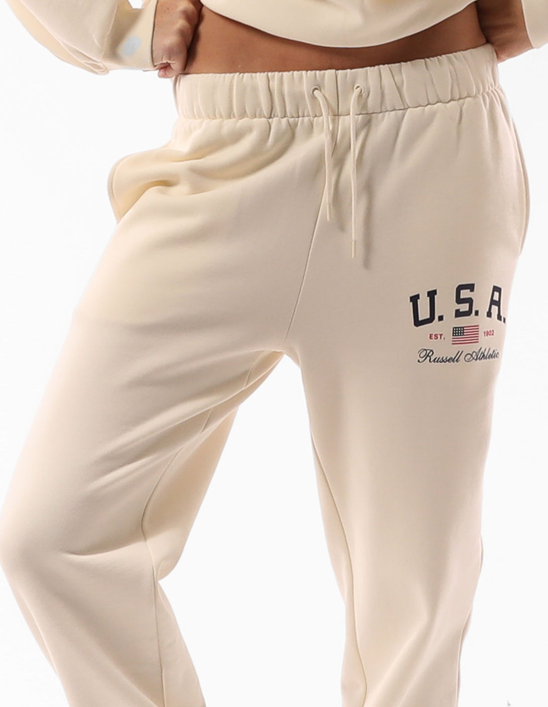 Russell Athletic 1902 Baggy Track pants Damen Beige | CQUARWS-73