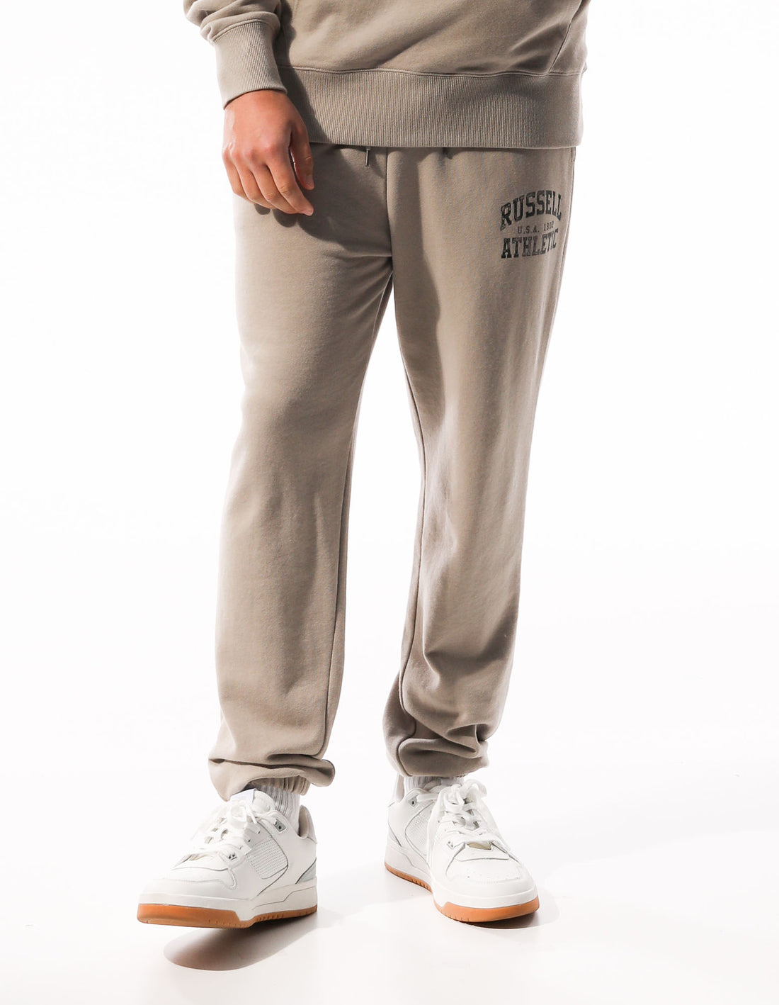 Russell Athletic Distressed Arch Track pants Herren Khaki | LCAJGFQ-01