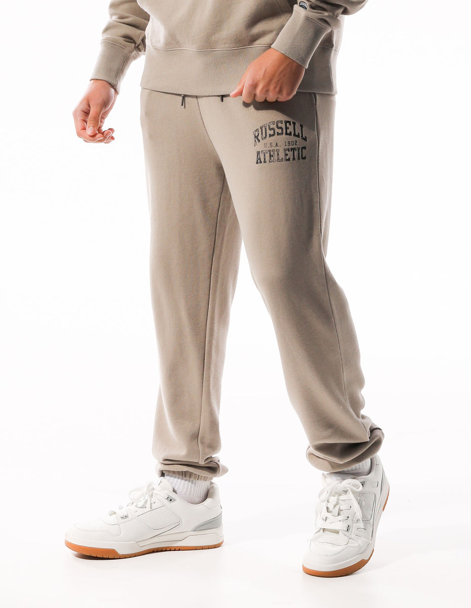 Russell Athletic Distressed Arch Track pants Herren Khaki | LCAJGFQ-01