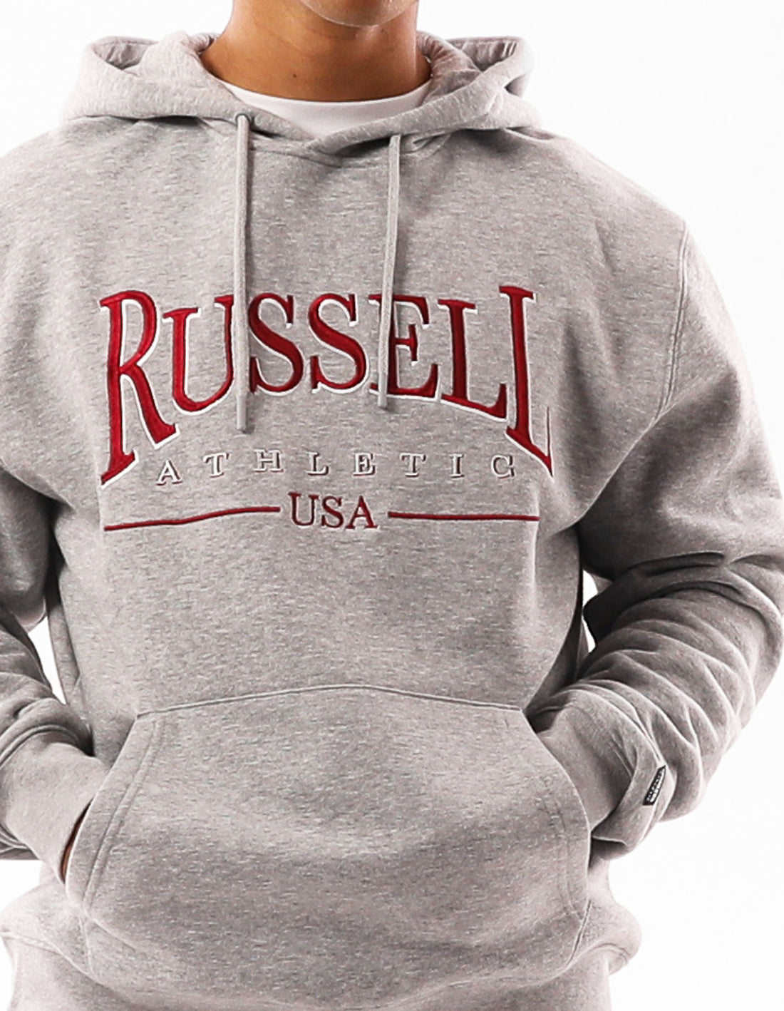 Russell Athletic Glendale Hoodie Herren Grau | LWTPDGS-72