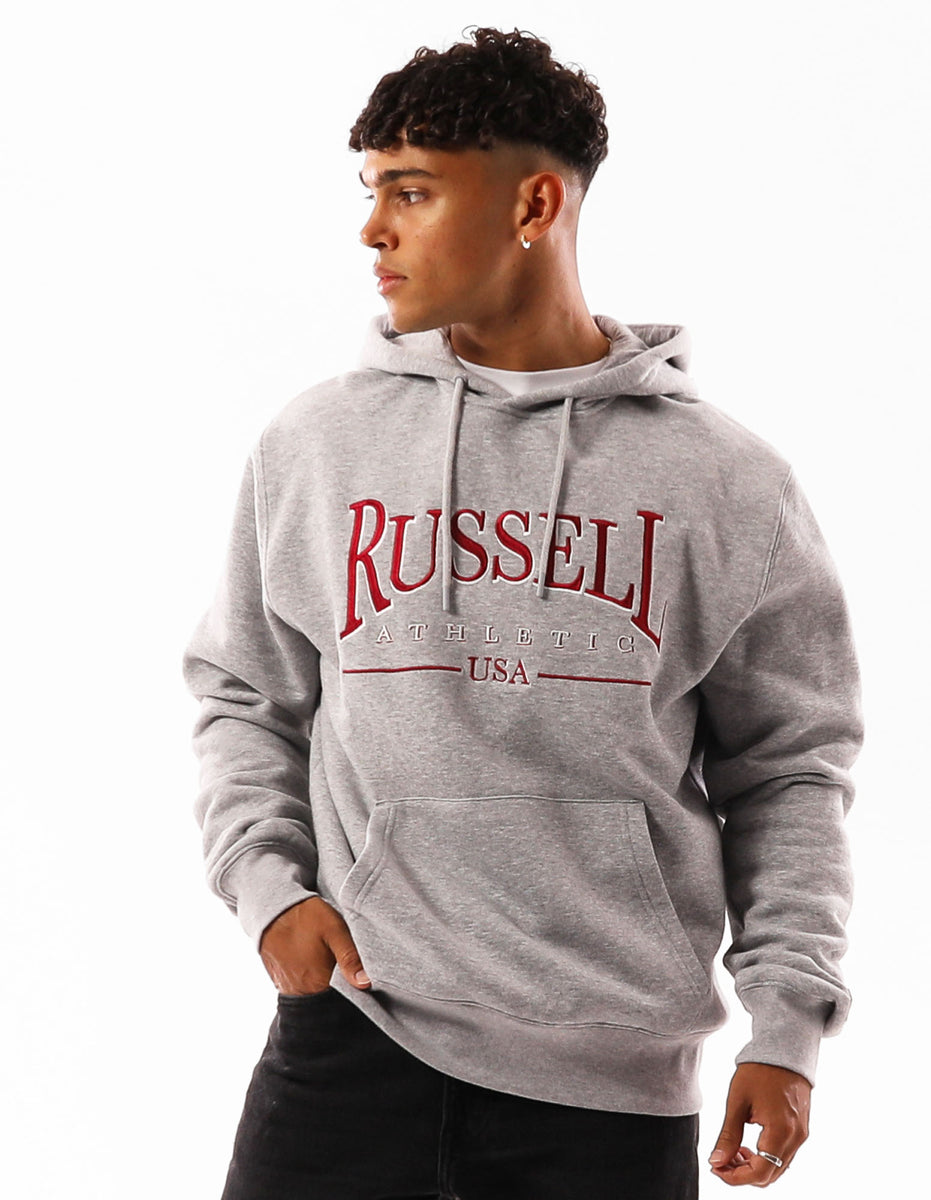 Russell Athletic Glendale Hoodie Herren Grau | LWTPDGS-72