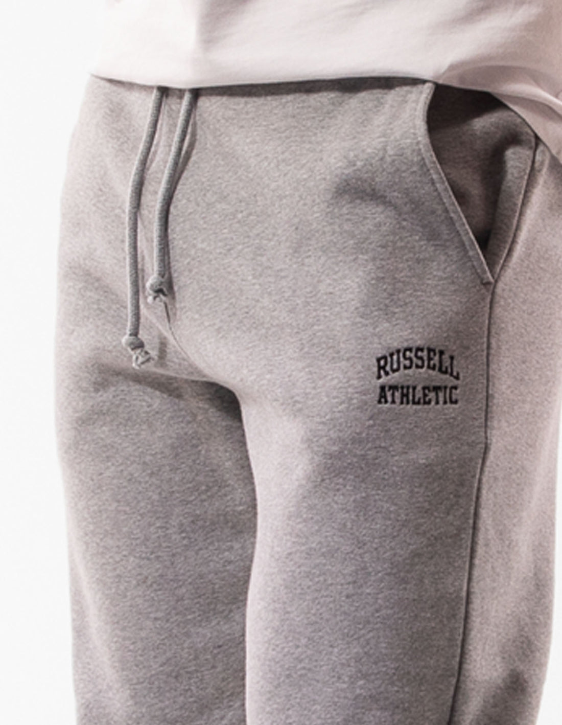 Russell Athletic Originals Small Arch Cuff Track pants Herren Grau | IGPHUEK-18