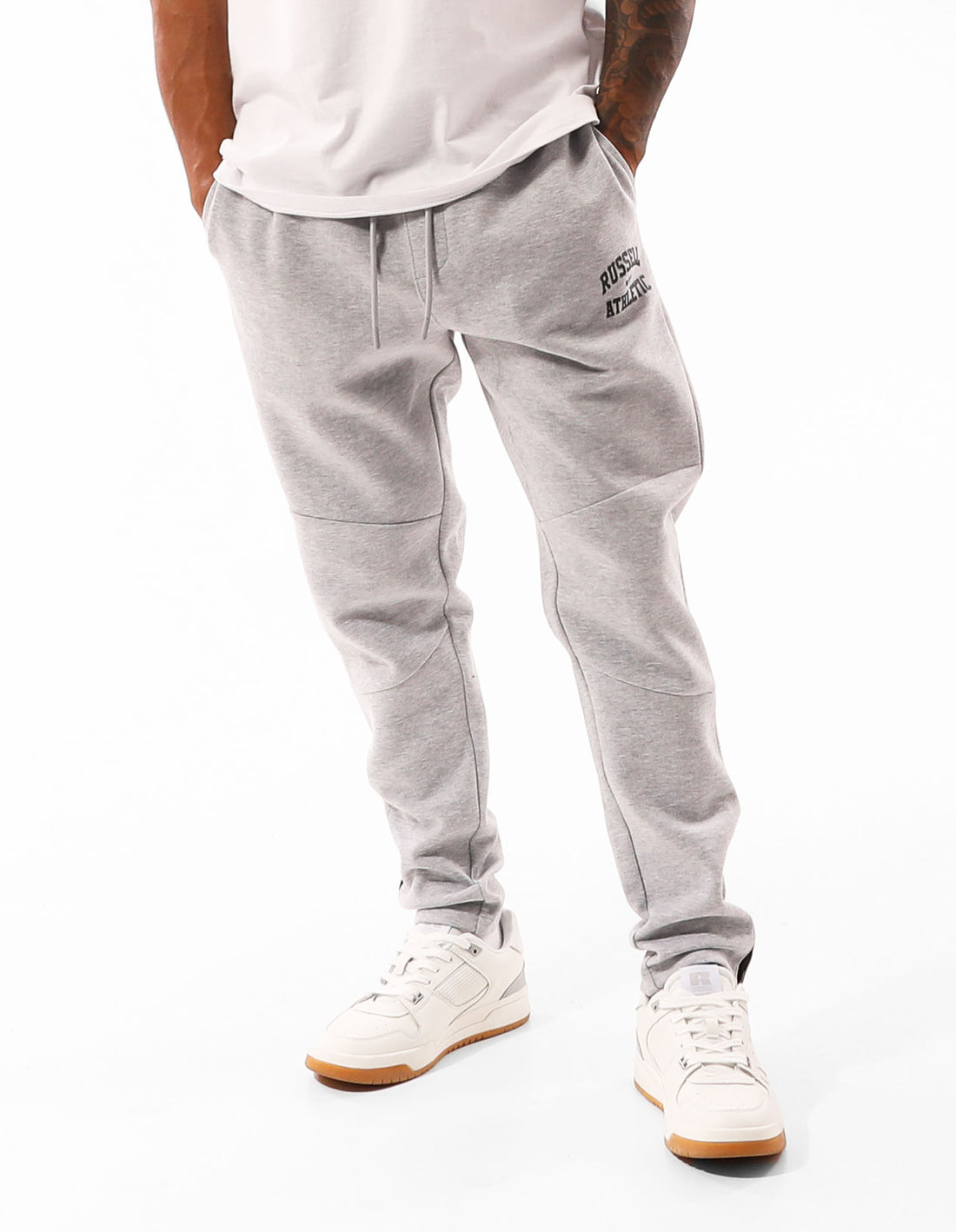 Russell Athletic Sirocco Track pants Herren Grau | HVINKGL-70