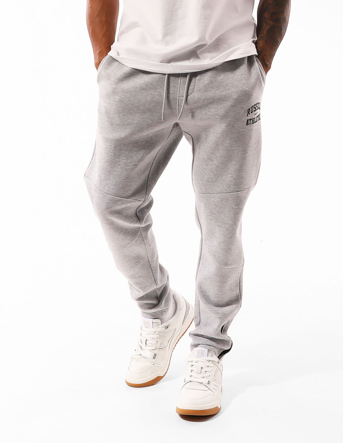 Russell Athletic Sirocco Track pants Herren Grau | HVINKGL-70